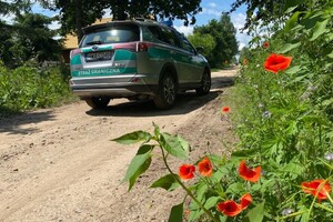 Pojazd służbowy Straży Granicznej 