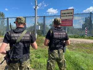 Funkcjonariusze Straży Granicznej 