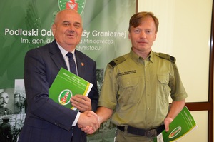 Straż Graniczna i Podlaska KAS podsumowały współpracę za I półrocze 2023 roku 