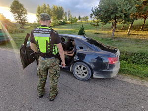 Kolejny kurier i migranci zatrzymani na granicy polsko-litewskiej 
