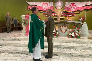 Odznaczony Medalem Błogosławionego Księdza Jerzego Popiełuszki 