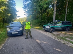 Zatrzymani kurierzy na granicy polsko-litewskiej 