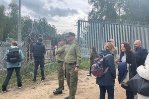 Wizyta przedstawicieli Grupy Sterującej GDISC w Podlaskim Oddziale Straży Granicznej 