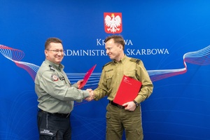 Straż Graniczna i Podlaska KAS podsumowały współpracę za 2023 rok 