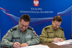 Straż Graniczna i Podlaska KAS podsumowały współpracę za 2023 rok 