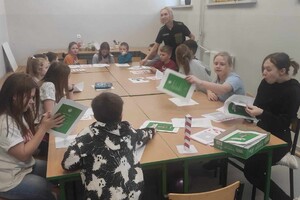Spotkania z dziećmi w ramach "Bezpiecznych ferii" 