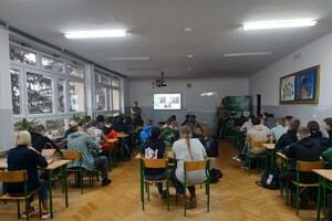 Spotkania z młodzieżą szkół ponadpodstawowych 