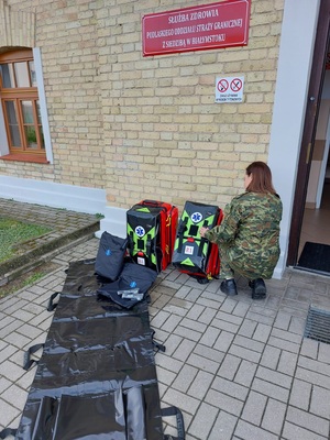 otrzymanie medyczne wsparcie 
