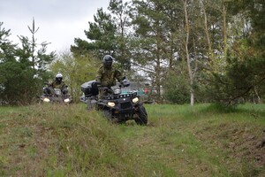 Patrol SG pojazdami TRX 