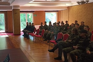 Spotkanie z młodzieżą z liceum mundurowego 