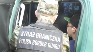 Dzień Dziecka z funkcjonariuszami Podlaskiego Oddziału Straży Granicznej 