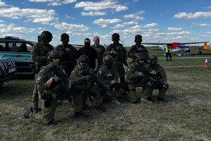 Funkcjonariusze SG na Suwałki Air Show 