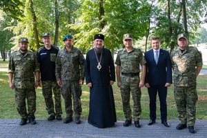 Wizyta Arcybiskupa w Podlaskim Oddziale SG 