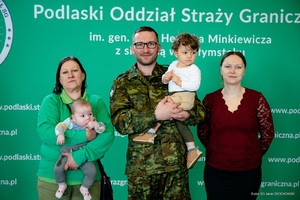 Ślubowanie nowych funkcjonariuszy POSG 