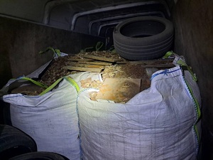 Zatrzymana grupa migrantów po nielegalnym przekroczeniu granicy 