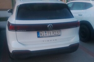 Samochód zatrzymanego kuriera 