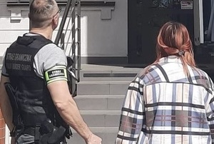 Zatrzymana przez SG 