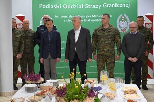 Spotkanie funkcjonariuszy z Ministrem Spraw Wewnętrznych i Administracji 