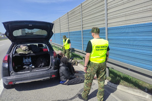 Zatrzymanie na autostradzie A2 