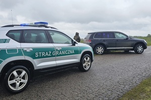 Zatrzymanie kuriera po pościgu 