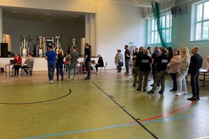 Akcja honorowego oddawania krwi „Na Straży Życia” w Podlaskim Oddziale Straży Granicznej 