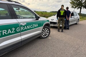 Zatrzymani przy granicy polsko - litewskiej 