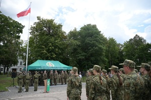 Ślubowanie funkcjonariuszy służby kontraktowej 