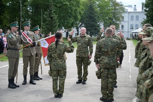 Ślubowanie funkcjonariuszy służby kontraktowej 