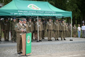 Ślubowanie funkcjonariuszy służby kontraktowej 