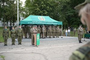 Ślubowanie funkcjonariuszy służby kontraktowej 