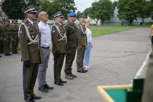 Wręczenie pamiątkowych odznak POSG 