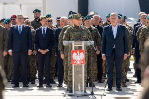 Przekazanie dowodzenia w operacji wojskowej "Bezpieczne Podlasie" zdj. PUW 