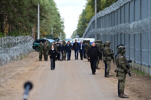 Ministrowie MSWiA i MON na polsko-białoruskiej granicy 