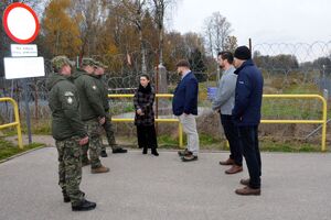 Wizyta delegacji z Kanady przy "Wisztyńcu" 