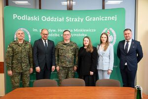 Wizyta delegacji łotewskiej 