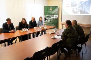 Wizyta delegacji łotewskiej 