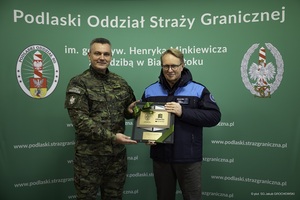 Szef Agencji Frontex z wizytą na granicy polsko-białoruskiej 