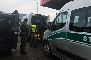 Przekazanie migrantów stronie litewskiej