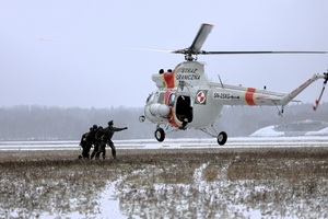 Szkolenie z wykorzystaniem śmigłowca 