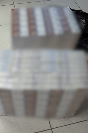 Zatrzymane nielegalne papierosy 