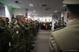 Ślubowanie funkcjonariuszy służby kontraktowej