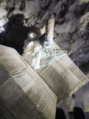 Ujawnione balony z papierosami 