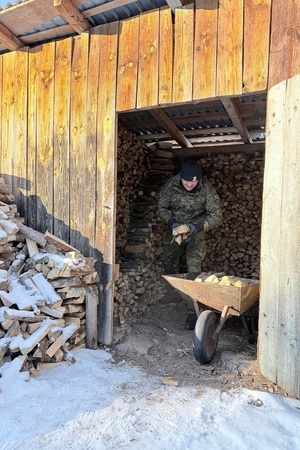 Pomoc w trudnych zimowych warunkach 