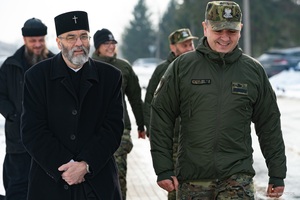 Wizyta Arcybiskupa Białostockiego i Gdańskiego w Podlaskim Oddziale Straży Granicznej 