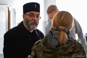 Wizyta Arcybiskupa Białostockiego i Gdańskiego w Podlaskim Oddziale Straży Granicznej 