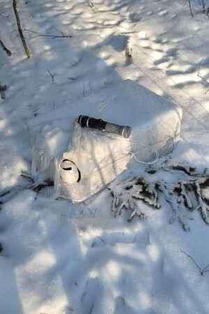 ujawnione pakunki z nielegalnymi papierosami 