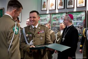 Uroczysty apel w Podlaskim Oddziale SG 