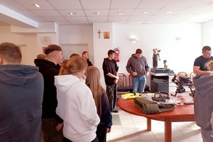 Poznawali tajniki służby 