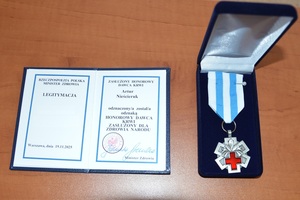 Wyróżniony za dar życia i służbę dla zdrowia narodu 