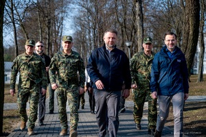 Minister MSWiA na polsko-białoruskiej granicy 